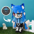 Thumbnail of handmade plush toy of a mythical creature