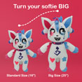 Thumbnail of a bespoke plush toy of a cartoon character