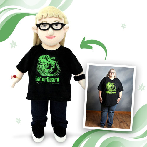 Mini-me Buddy Doll crafted with personal details