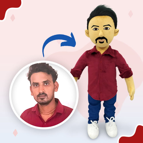 Buddy Doll designed to match a family photo