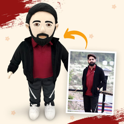 Custom plush Buddy Doll to match your favorite outfit