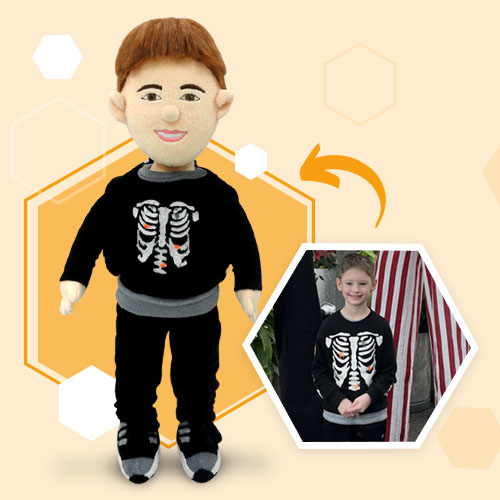 Stuffed custom doll from your favorite picture