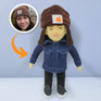 thumbnail of mini-me version plush doll made to resemble you