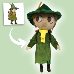 Convert book characters to custom plushie