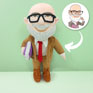 Thumbnail of personalized plushie crafted from illustration