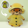 handmade mouse plush