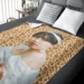 Unique photo design on custom blanket