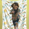 Cozy blanket with custom photo design