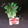 Daymond John book promotion plush keychain