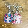 Personalized custom plush keychain from any photo or design