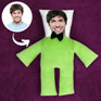 Human-shaped pillow for a unique present