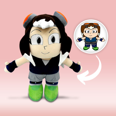 Custom buddy mascot plush for branding