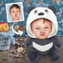 Customizable face teddy bear