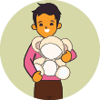 Size icon for MyPlushBuddy's special buddy pillow